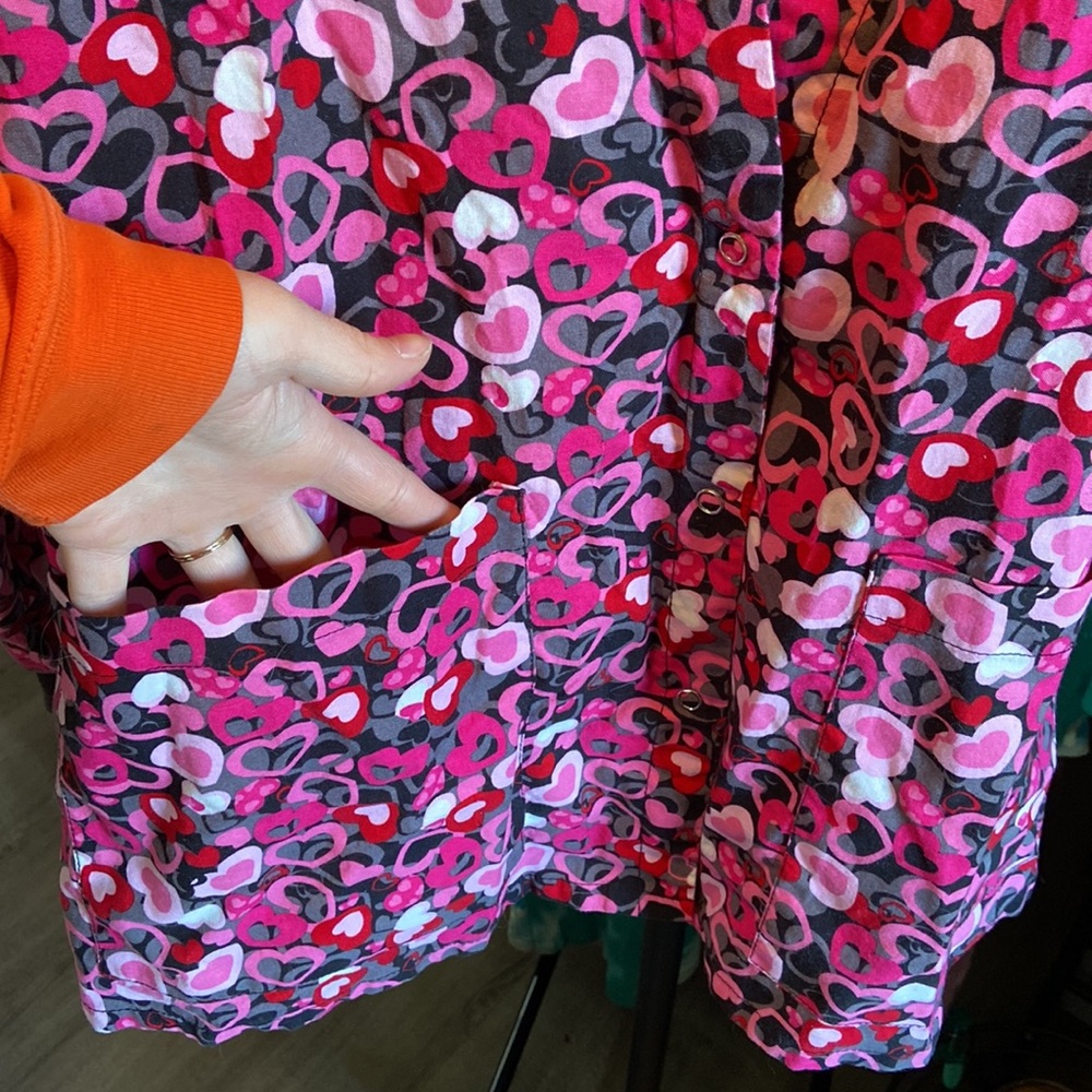 Heart scrub jacket - Picture 2 of 3